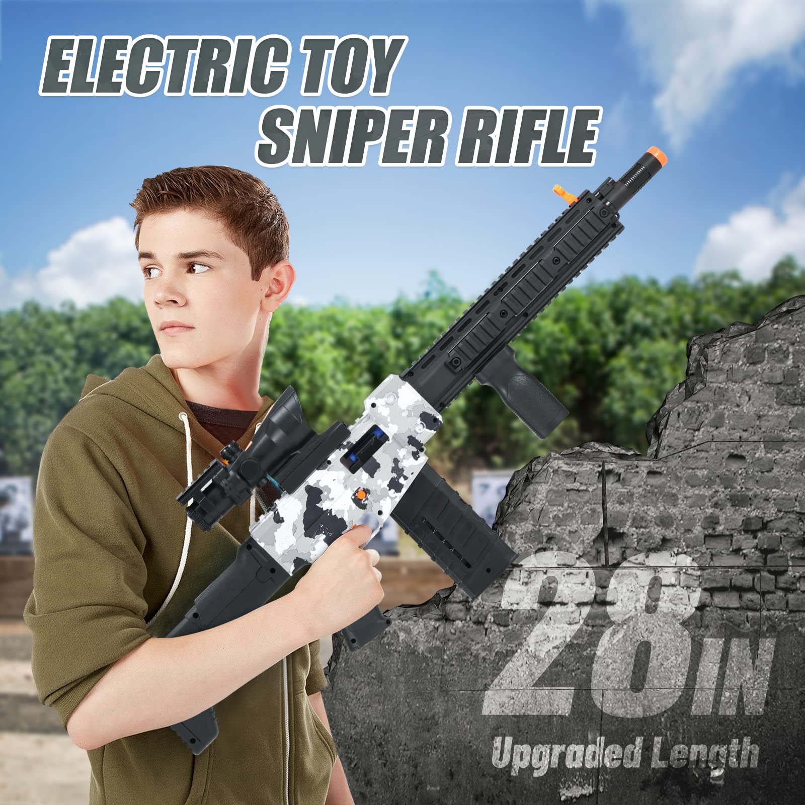 nerf sniper rifle 希少品 Springer Perilous: An Easy To Prime 400fps+ Nerf Sniper